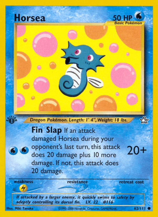 Horsea [1st Edition]