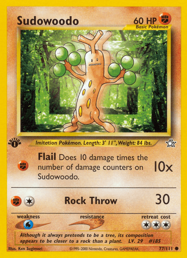 Sudowoodo [1st Edition]