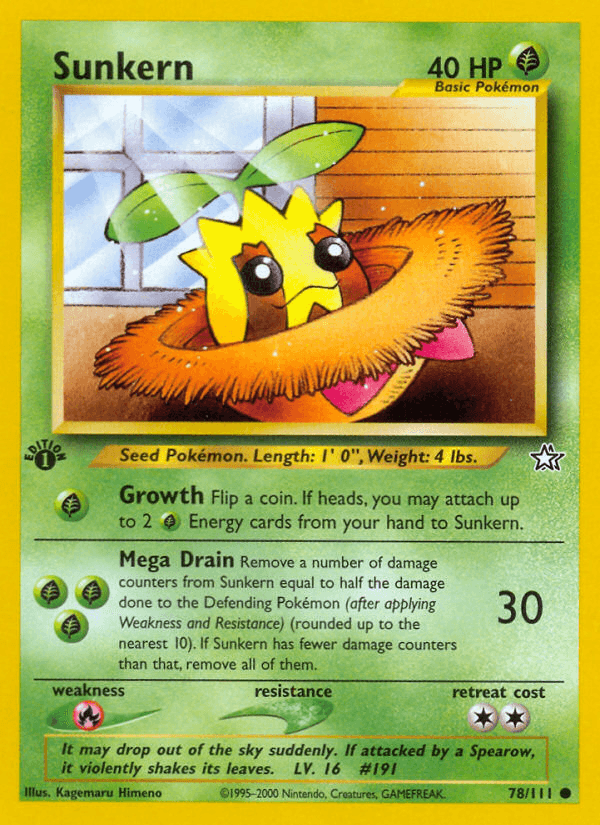 Sunkern [1st Edition]