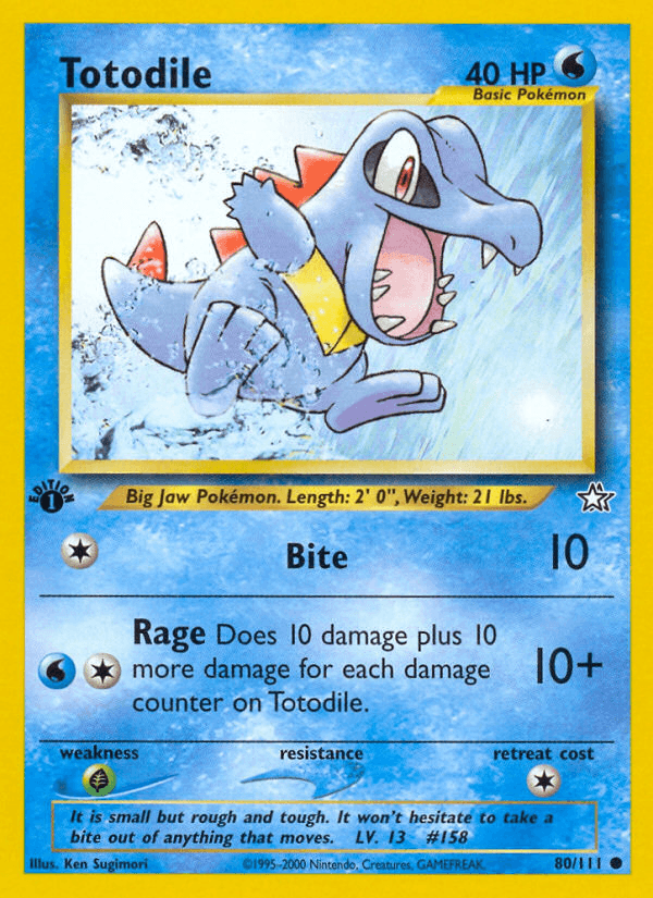 Totodile [1st Edition]