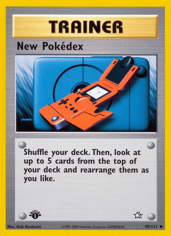 New Pokédex [1st Edition]