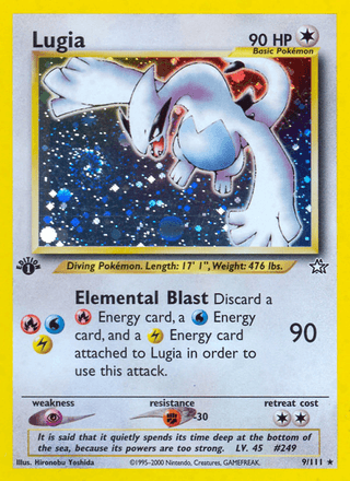 Lugia [1st Edition] — Neo Genesis [1st Edition]