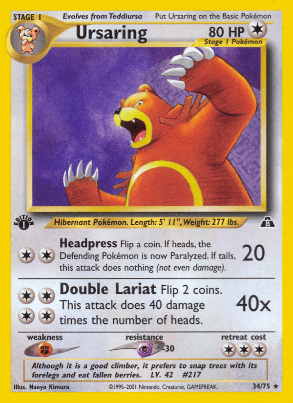 Ursaring [1st Edition]