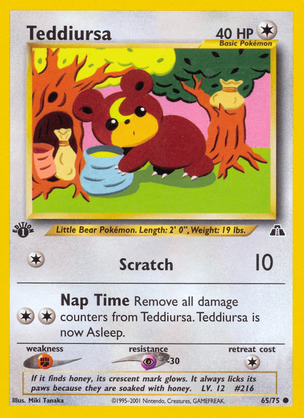 Teddiursa [1st Edition]