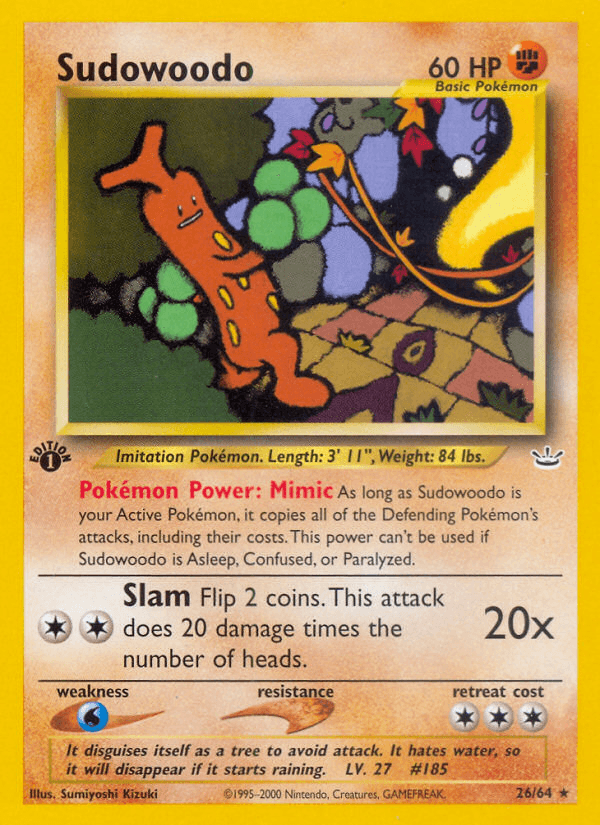Sudowoodo [1st Edition]