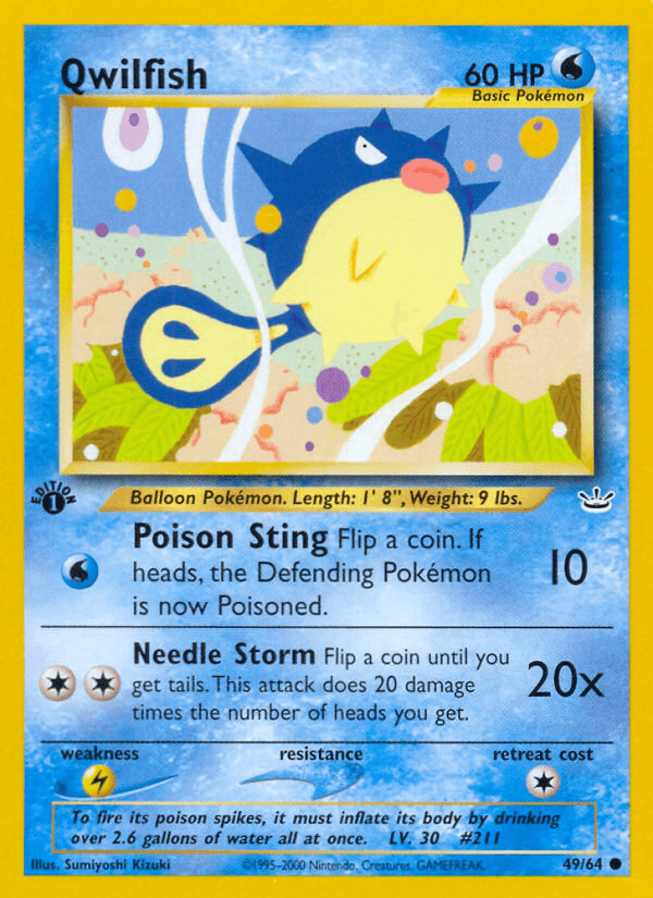 Qwilfish [1st Edition]