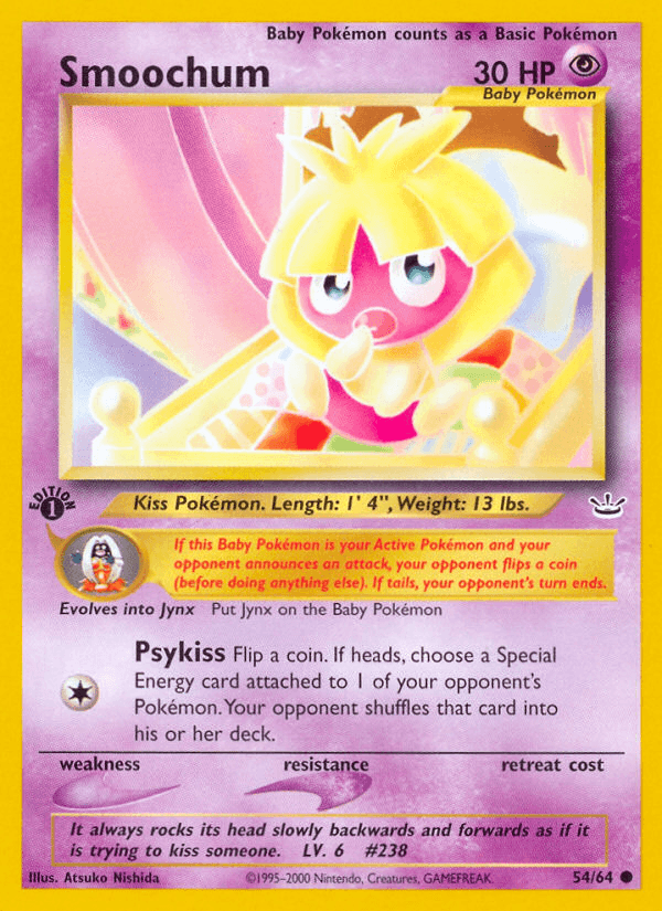 Smoochum [1st Edition]