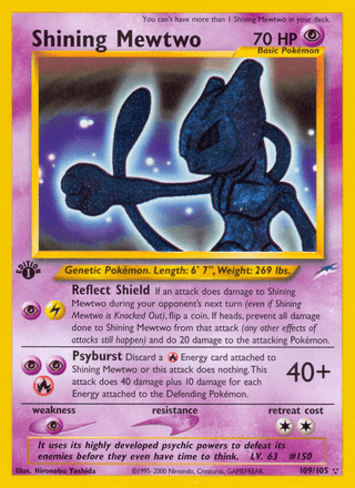 Shining Mewtwo [1st Edition] — Neo Destiny [1st Edition]