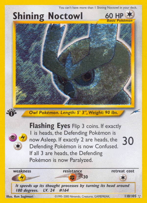Shining Noctowl [1st Edition]