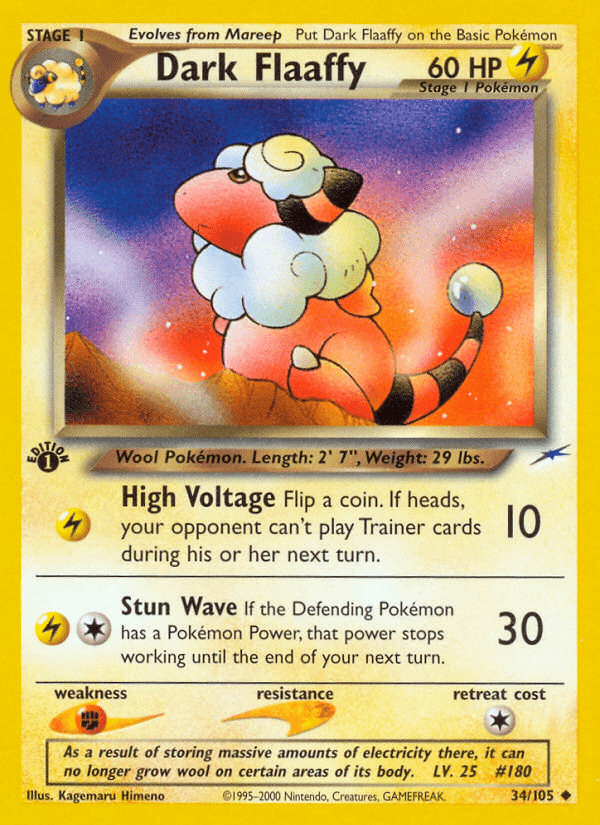 Dark Flaaffy [1st Edition]