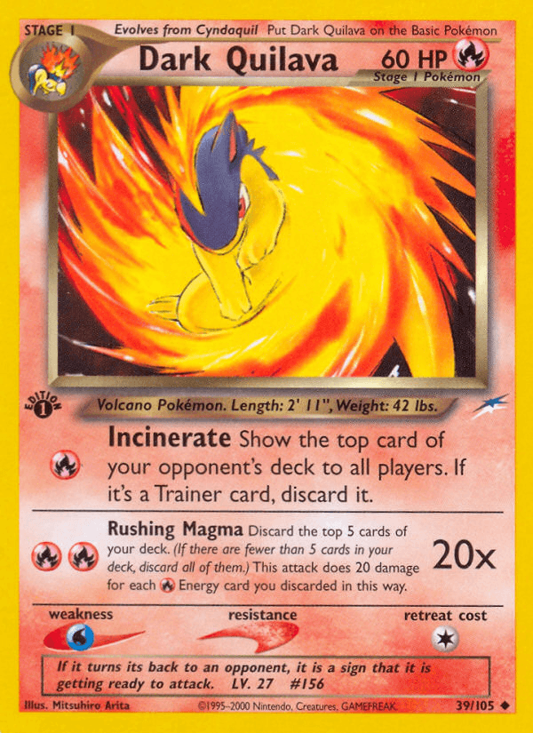 Dark Quilava [1st Edition]