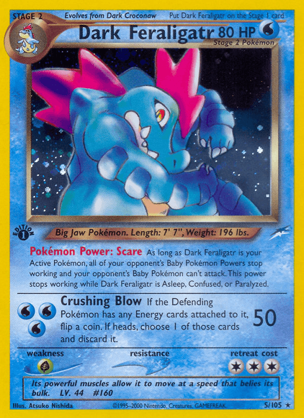 Dark Feraligatr [1st Edition]