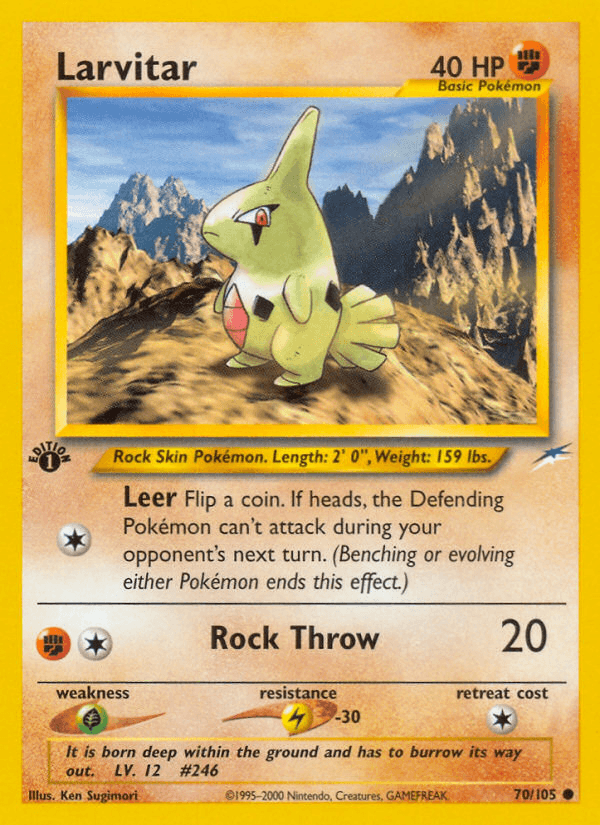 Larvitar [1st Edition]