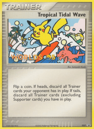 Tropical Tidal Wave — Nintendo Black Star Promos