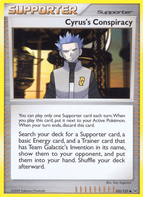 Cyrus's Conspiracy [Reverse Holo]