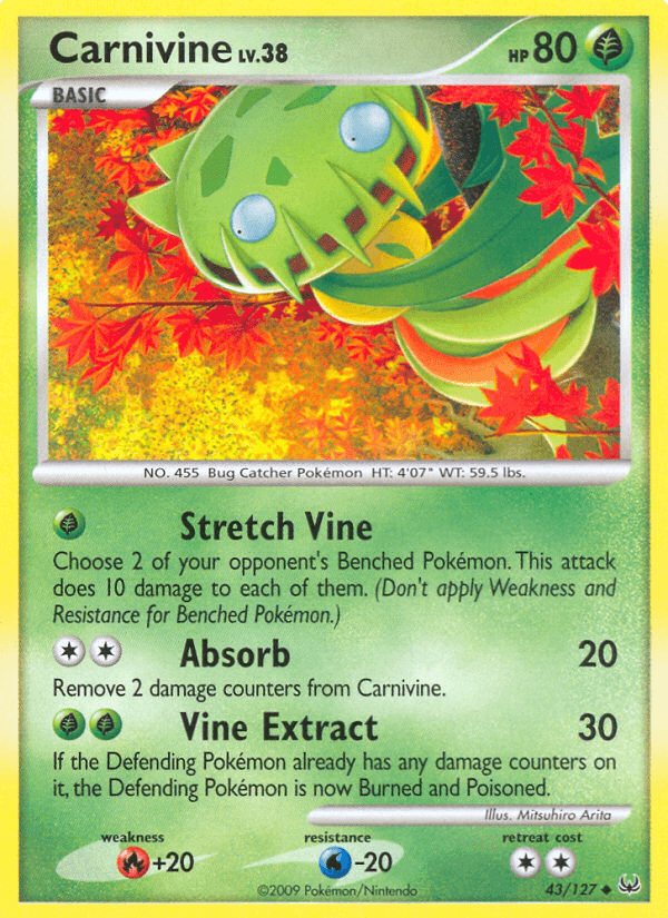 Carnivine [Reverse Holo]