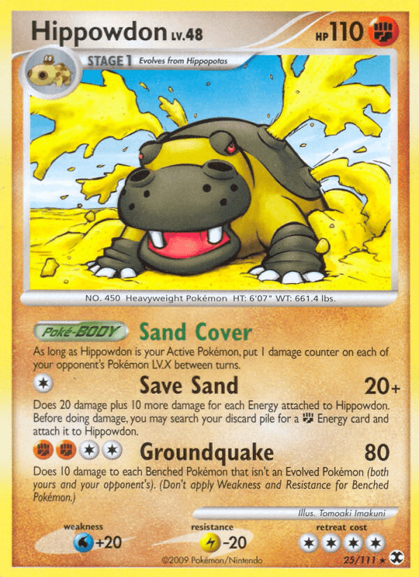 Hippowdon [Reverse Holo]