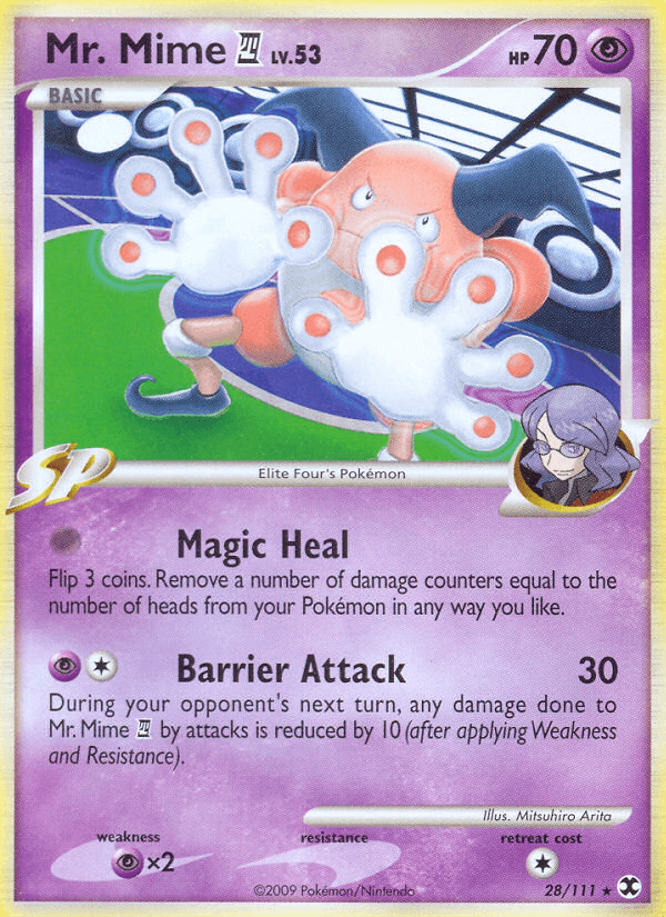 Mr. Mime E4 [Reverse Holo]