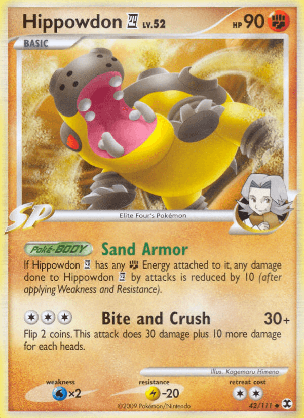 Hippowdon E4 [Reverse Holo]