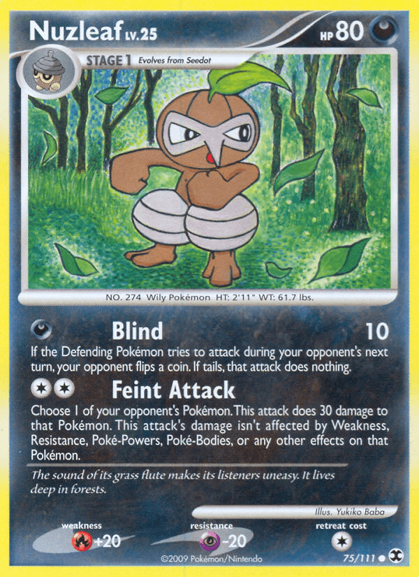Nuzleaf [Reverse Holo]