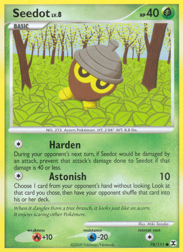Seedot [Reverse Holo]