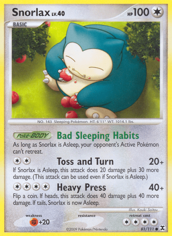 Snorlax [Reverse Holo]