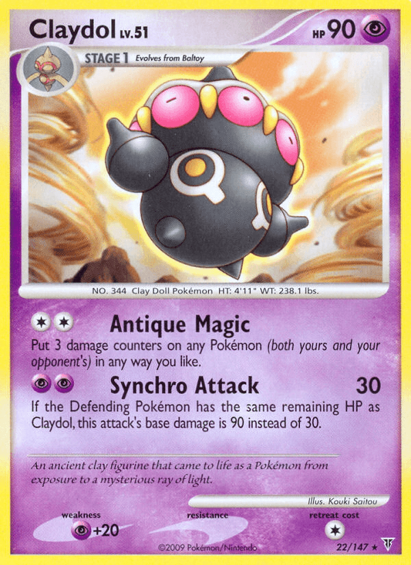 Claydol [Reverse Holo]