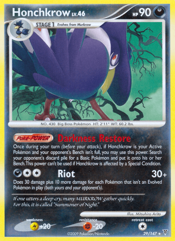 Honchkrow [Reverse Holo]