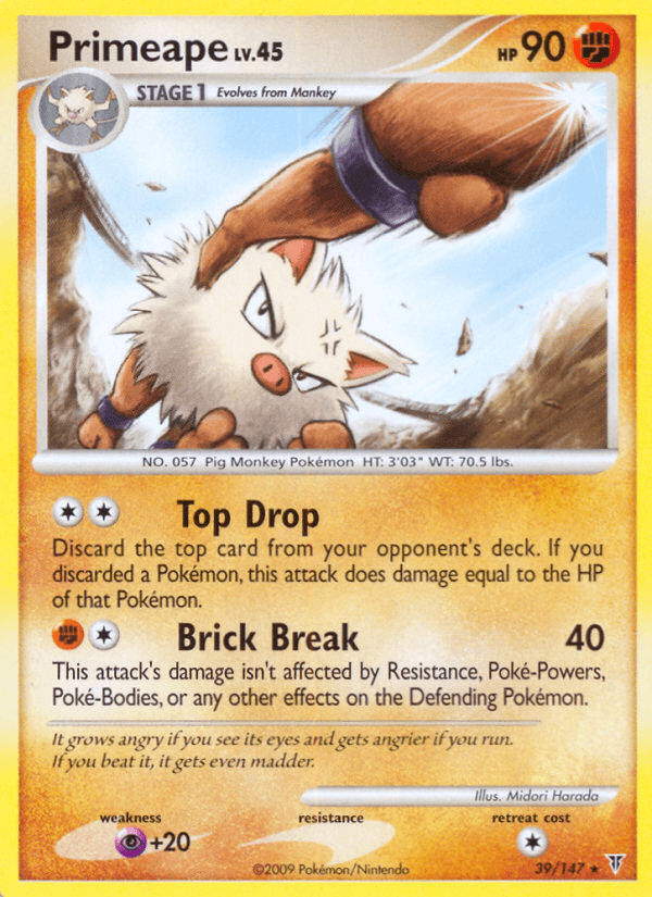 Primeape [Reverse Holo]