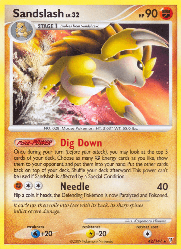 Sandslash [Reverse Holo]