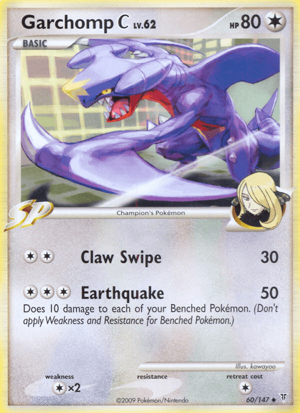 Garchomp C [Reverse Holo]