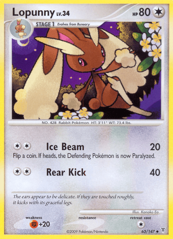 Lopunny [Reverse Holo]