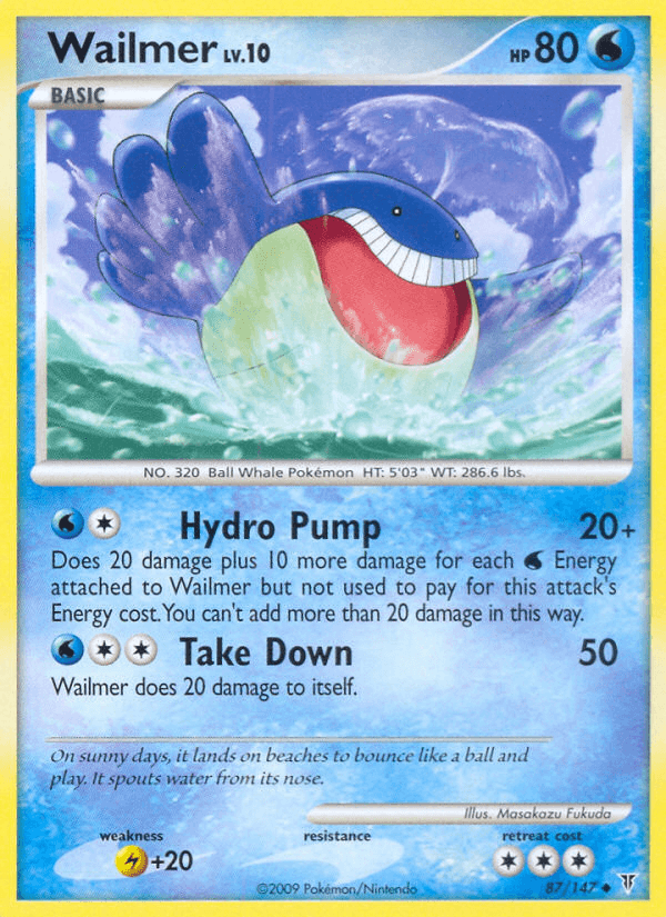 Wailmer [Reverse Holo]