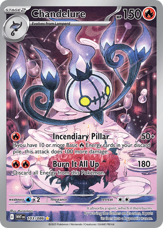 Chandelure — White Flare