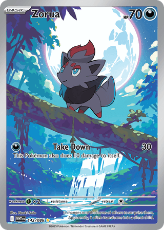 Zorua — White Flare