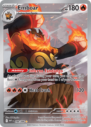 Emboar — White Flare