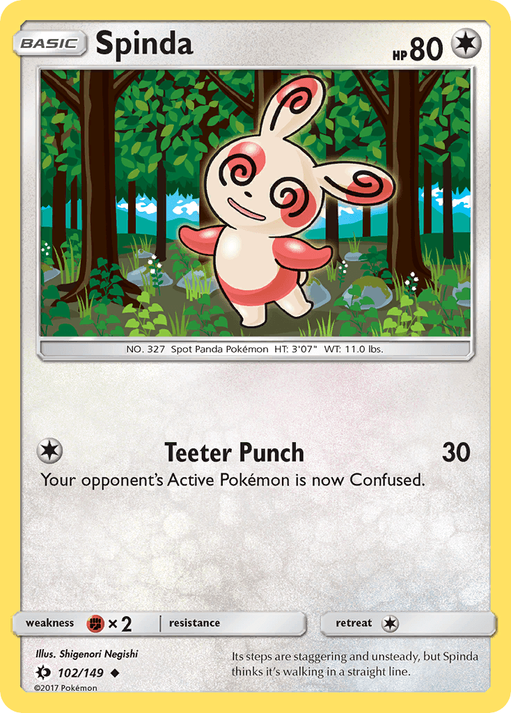 Spinda [Reverse Holo]