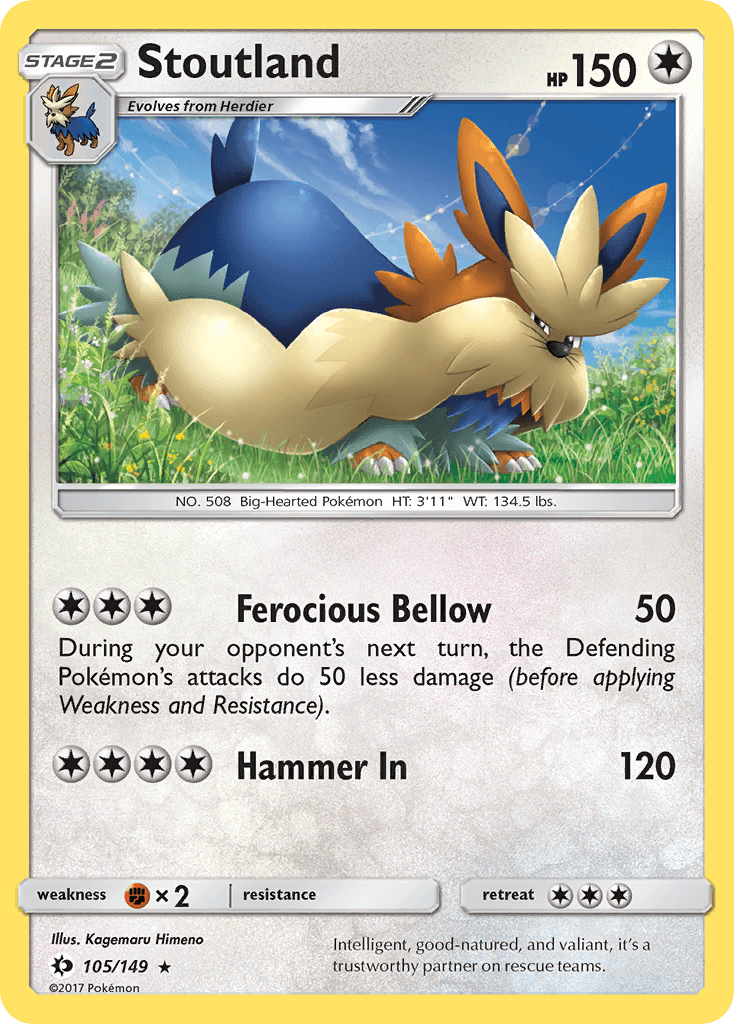 Stoutland [Reverse Holo]