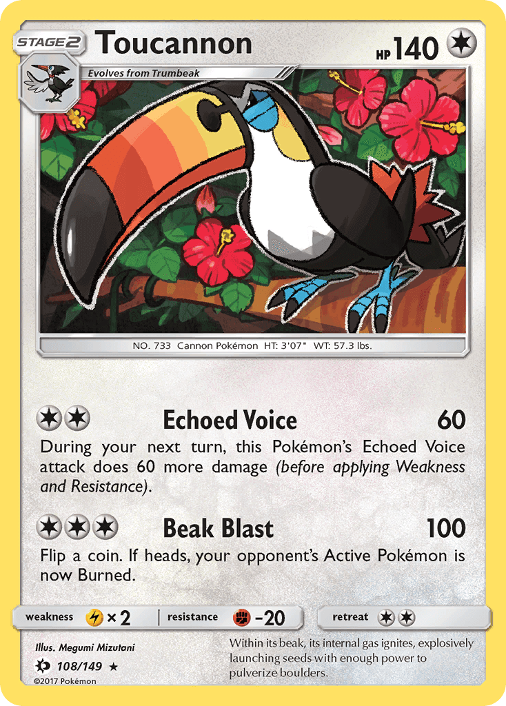 Toucannon [Reverse Holo]