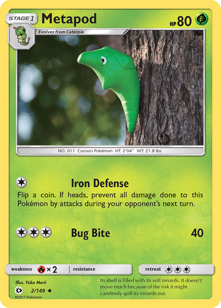 Metapod [Reverse Holo]