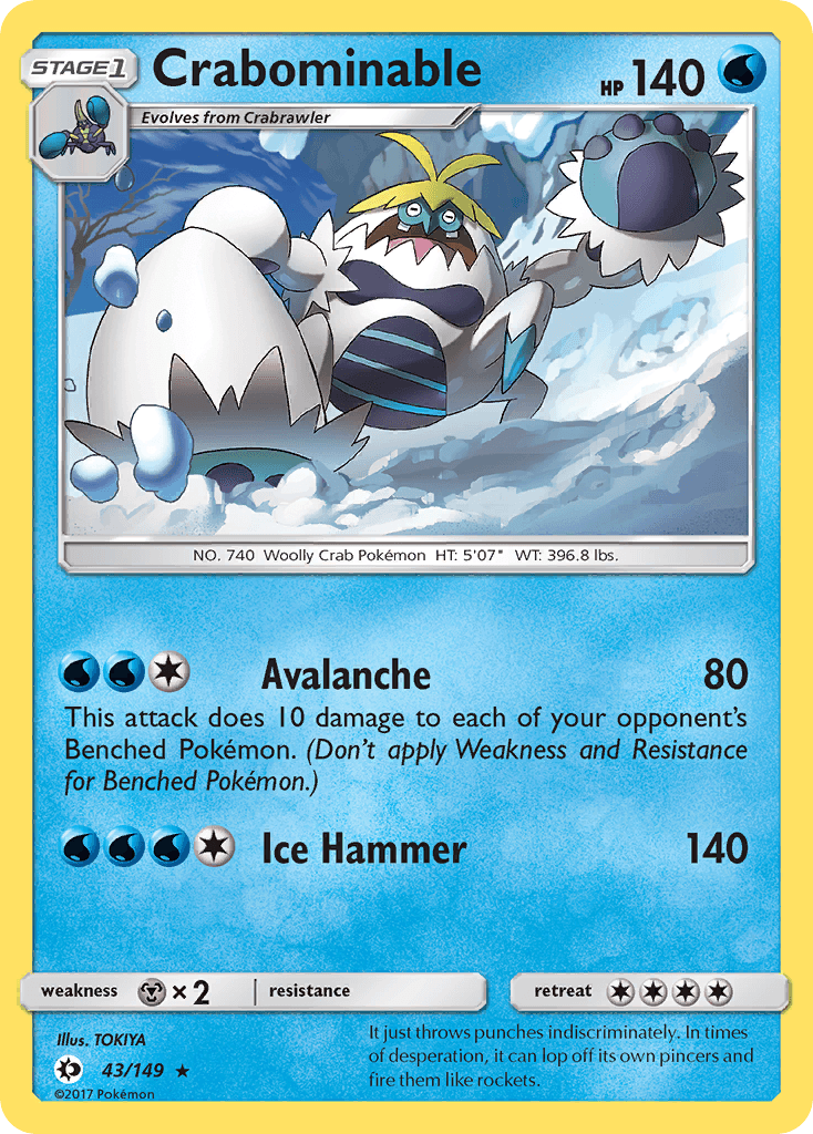 Crabominable [Reverse Holo]