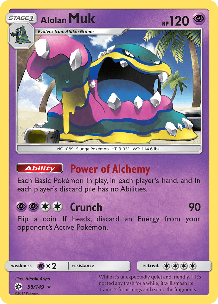 Alolan Muk [Reverse Holo]