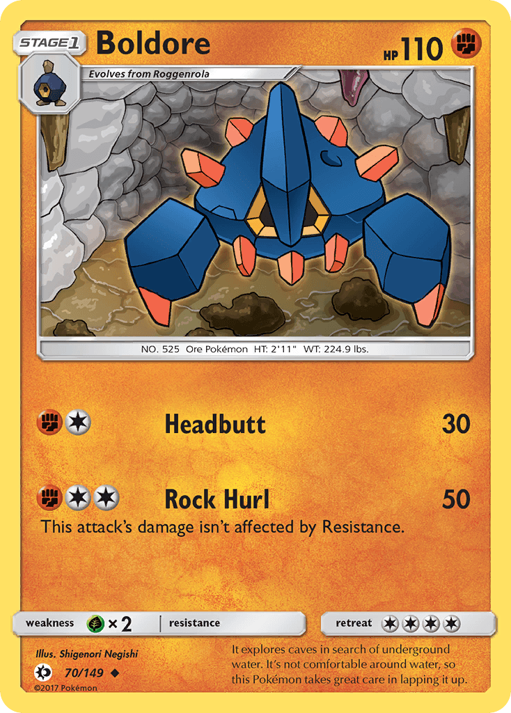 Boldore [Reverse Holo]