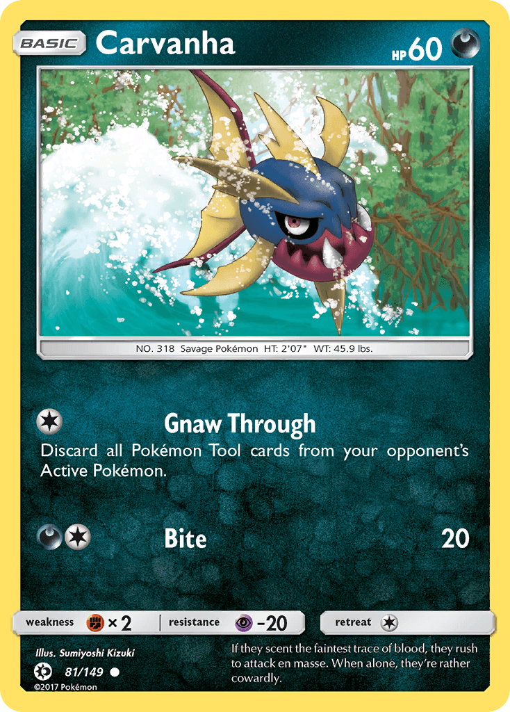 Carvanha [Reverse Holo]