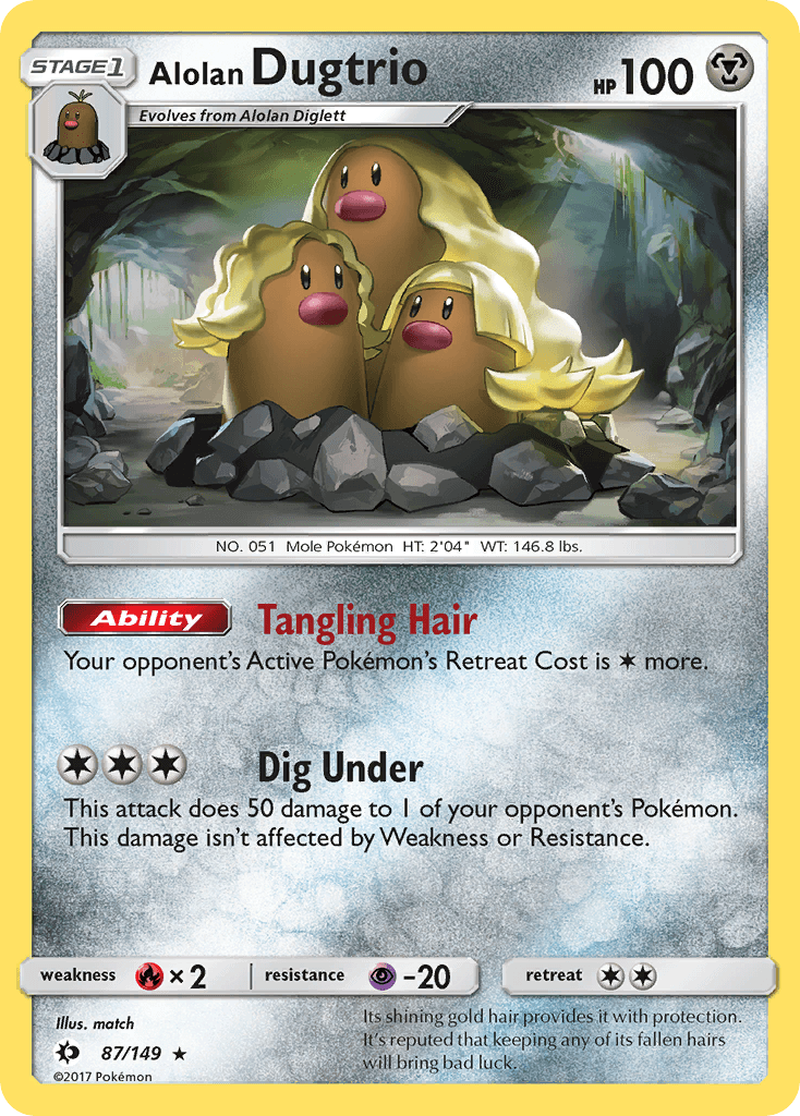 Alolan Dugtrio [Cosmo Holo]