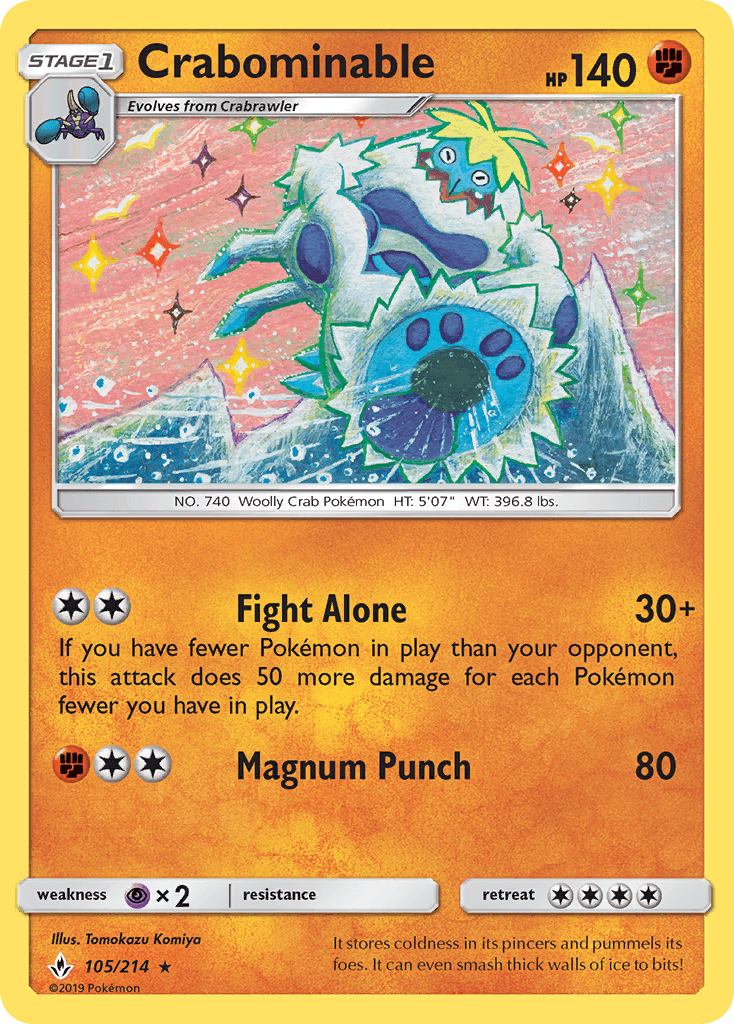 Crabominable [Reverse Holo]