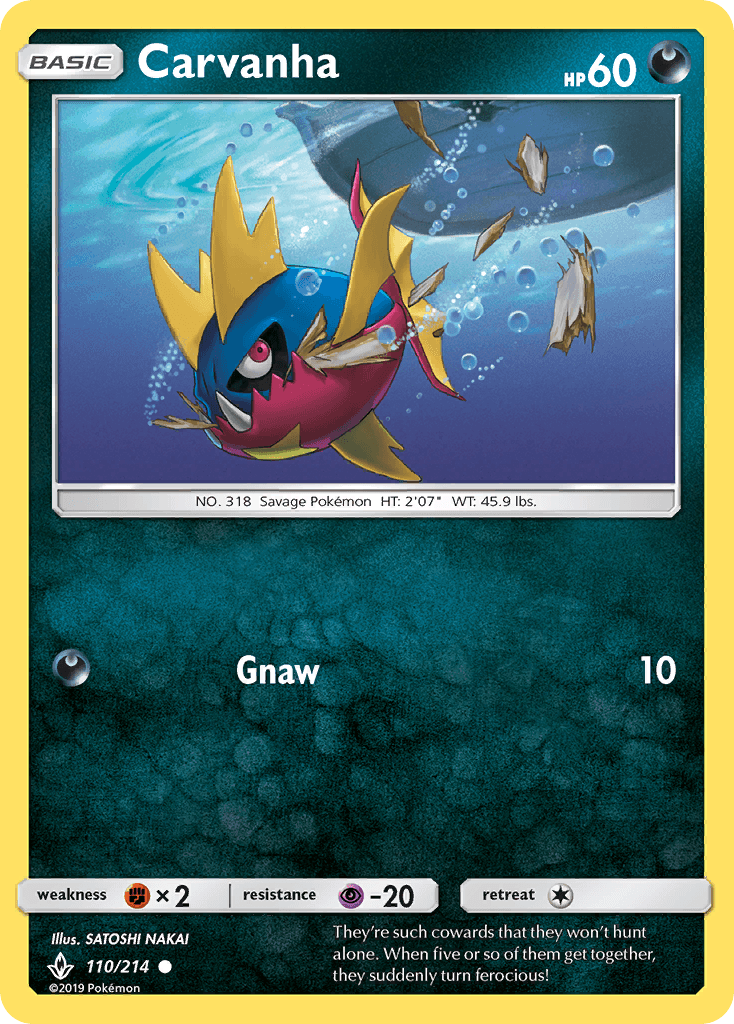 Carvanha [Reverse Holo]