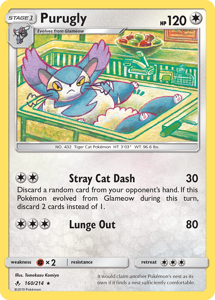 Purugly [Reverse Holo]