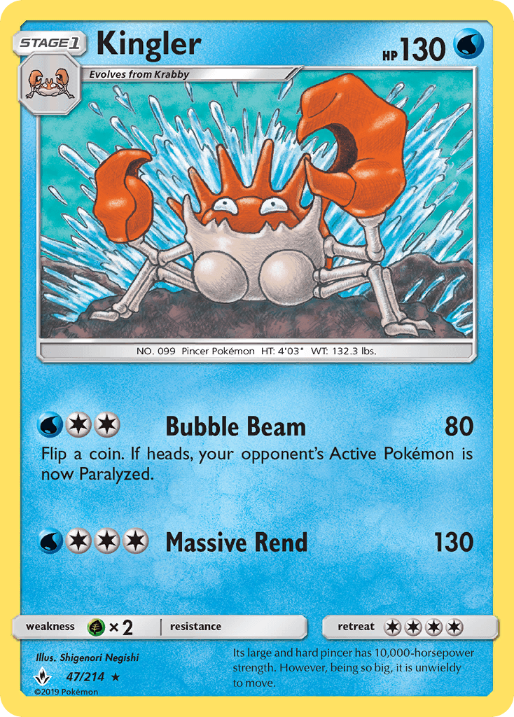 Kingler [Reverse Holo]