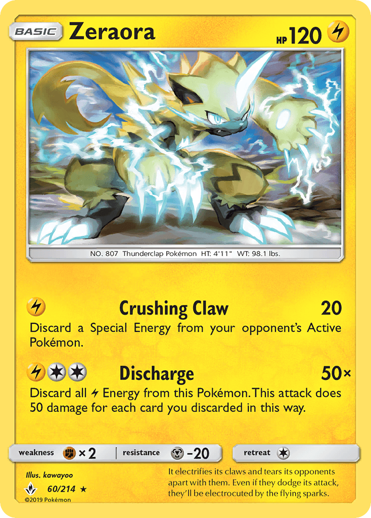 Zeraora [Reverse Holo]